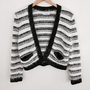 Calvin Klein fuzzy cardigan